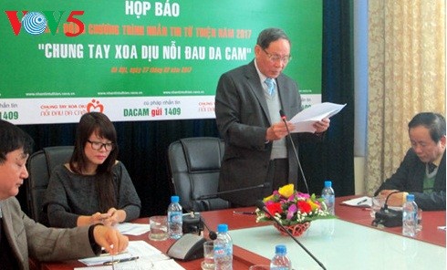 Nhắn tin chung tay xoa dịu nỗi đau da cam năm 2017 - ảnh 1